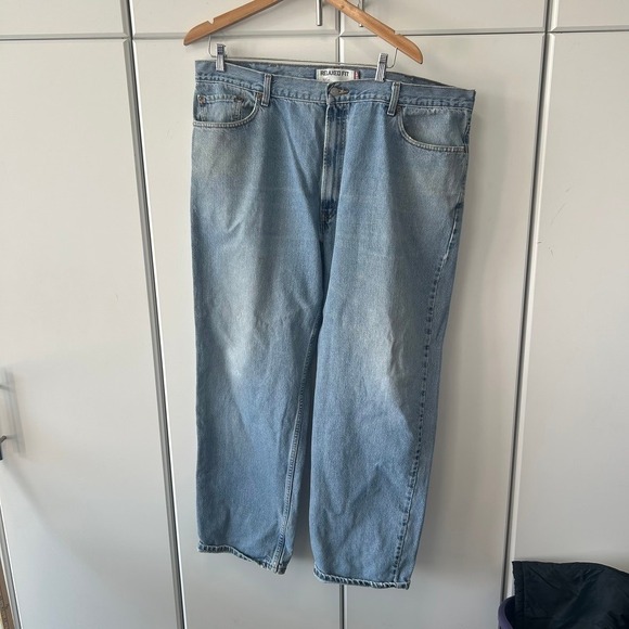 Levi's Other - Levis 550 Relaxed Fit Light Wash Denim Jeans Mens 44x32‎ Blue Cotton Classic
